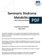 Sindrome Metabolico 2013