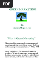 Presentation On Green Marketing