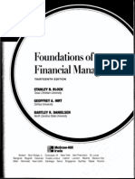 Foundations of Financial Management: Stanley B. Block