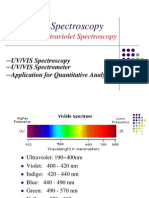 Molecular Spectroscopy: Visible and Ultraviolet Spectros