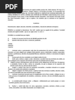 Acta Constitutiva de Sociedad Anónima de Capital Variable Escritura No