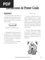 IV BIM - 5to. Año - ALG - Guía 3 - Inecuaciones de Primer GR