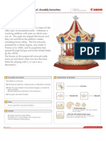 Carousel: Assembly Instructions