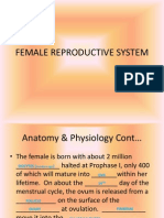 Female Reproductive System Revised Spring 12