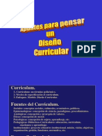 Diseño Curricular Apuntes Reducido