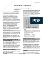 Measurement Uncertainty NIST