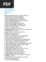 Paper Style MCQ (20) True or False (6) Answer in Detail (15) Answer in Brief (16) Answer in Sentence (15) Experiment (4) Difference (4) MCQ