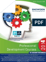 2014 SnowdenTrainingProgramme FINAL