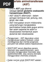 Aspartate Aminotransferase (AST)