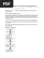 Fundametals of Project Management