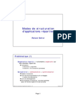 Mode de Structuration D'applications Réparties PDF