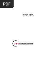 FFT Aura Fence Operations Manual v2.0