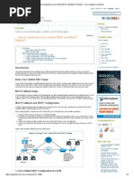 How To Implement Cisco Unified SRST and MGCP Fallback - Cisco Support Community