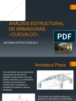 Análisis Estructural de Armaduras