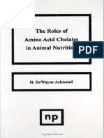 The Roles of Amino Acid Chelates in Animal Nutrition