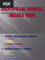 Identifikasi Mineral