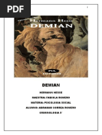 Ensayo Demian