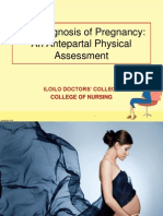 The Diagnosis of Pregnancy