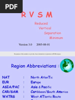 Reduced Vertical Seperation Minimum