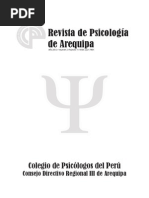 Revista de Psicología de Arequipa 2012 I