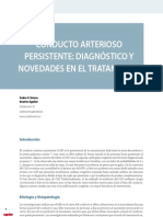 CV - 35 - CONDUCTO ARTERIOSO PERSISTENTE - DIAGNÓSTICO Y NOVEDADES EN EL TRATAMIENTO