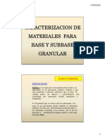 Clase 6 (A) - Caracterizacion de Materiales para Capas Granulares de Base y Subbase