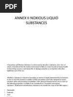 Annex Ii Noxious Liquid Substances