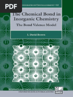 The Chemical Bond in Inorganic Chemistry - The Bond Valence Model - I. Brown (Oxford, 2002) WW