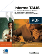 Informe Talis-Ocde 2009 PDF