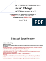 Igcse 22 Electriccharge