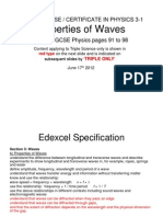 Igcse 31 Propertiesofwaves