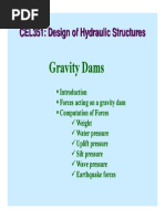 Gravity Dams