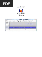 Audacity CPR 2011