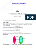 Matematika Arsitektur