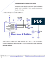 Alternar Encendido de Dos Leds Con Pic12f675