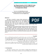 Strength Design Requirements of Aci-318M-02 Code, Bs8110, and Eurocode2 For Structural Concrete: A Comparative Study