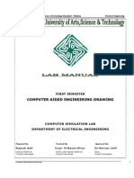 Computer Aided Engineering Drawing (CAD)