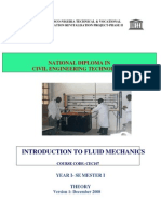 Cec 107 Theory - Introduction To Fluid Mechanics