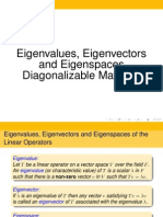 Eigen Values Eigen Vectors