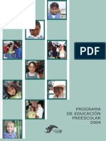 Programa de Educación Preescolar PEP 2004