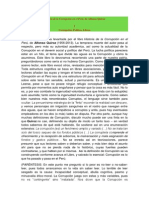 Historia de La Corrupción en El Perú