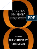 The Great Omission Session One