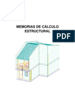 Memorias de Cálculo Estructural