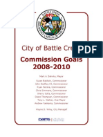 Battle Creek Commission Goals 2008-2010