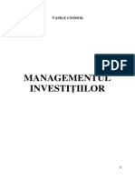 F 2 N24 Managementul Investitiilor Ciomos Vasile