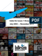 InDesign Magazine Index