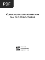 Contrato Arrendamiento Con Opción de Compra