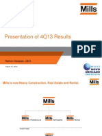 4Q13 Presentation of Results