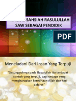 Analisis Sahsiah Rasulullah