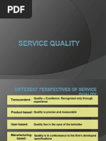 Service Quality, SERVQUAL